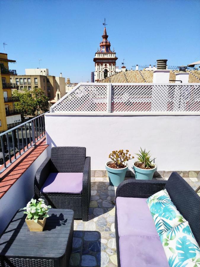 Appartement Charming Terrace - Sunny Chill Out Terrace à Séville Extérieur photo